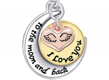 Cargar imagen en el visor de la galería, Pendant “I Love You To The Moon And Back”