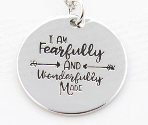 Pendant “I’m Fearfully And Wonderfully Made”