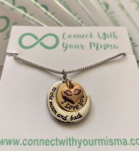 Pendant “I Love You To The Moon And Back”